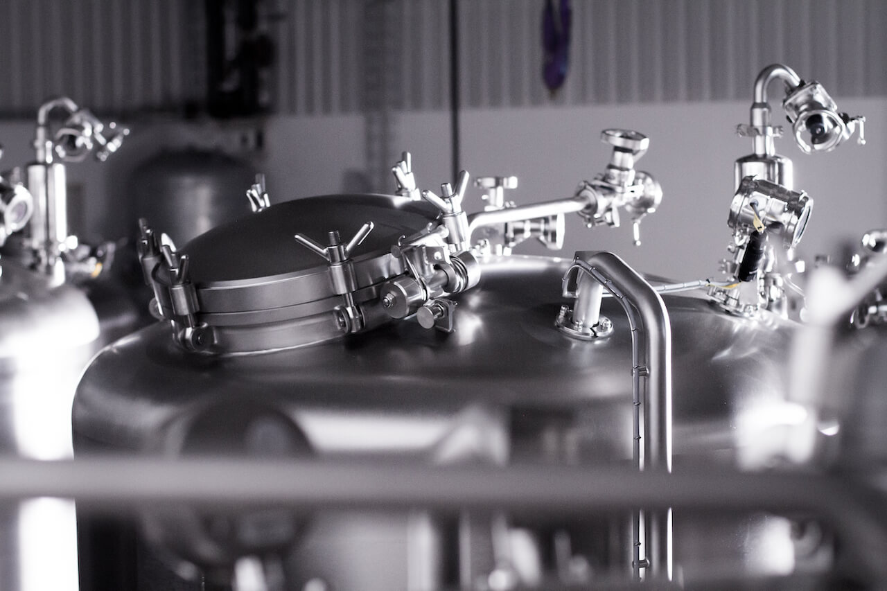 Rustfri tank til medicinalindustrien