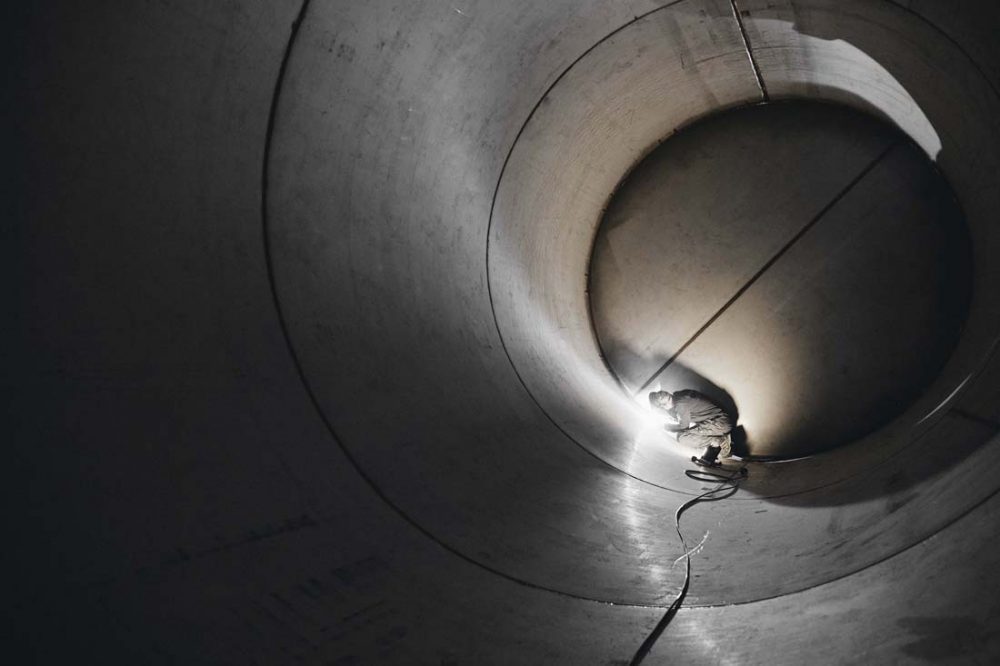 Rutek A/S Large tank stainless steel for foodproduction