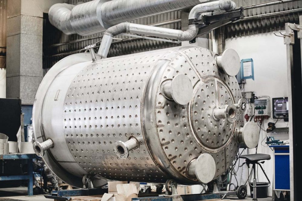 kølekappe varmekappe dimple jacket